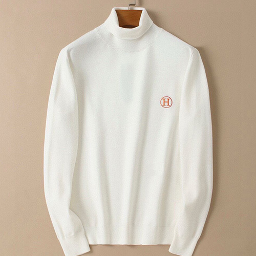 [홍콩명품.Hermes] 에르메스 25SS H로고 자수 하이넥 니트 스웨터 (2컬러), BM19932, MKD, 홍콩명품의류,구매대행,온라인명품