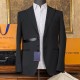[홍콩명품.LOUIS VUITTON] 루이비통 25SS 로고 정장 수트 2PCS (블랙), BM20007, S1F, 홍콩명품의류,구매대행,온라인명품
