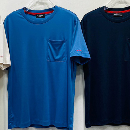 [홍콩명품, KITON] 키톤 25SS 로고 포켓 반팔 티셔츠 (3컬러), BM20214, JU, 홍콩명품의류,구매대행,온라인명품