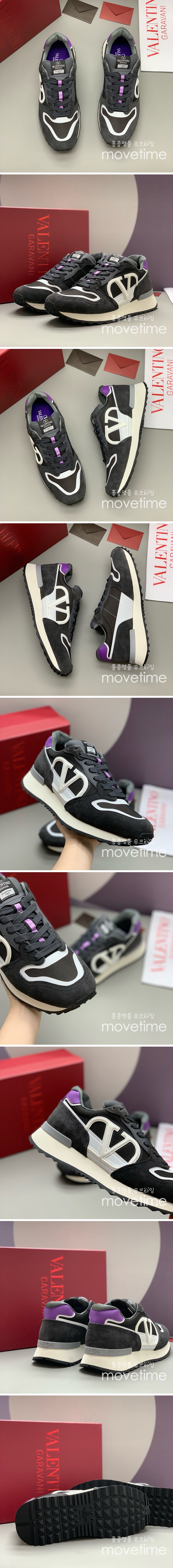[홍콩명품.Valentino] 발렌티노 25SS 로고 남여 레더 가죽 스니커즈 운동화 (블랙), SE4716, PMD, 명품스니커즈,운동화,구두,로퍼,하이탑,신발