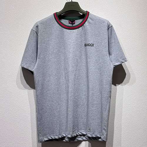 [홍콩명품.Gucci] 구찌 25SS 로고 반팔 티셔츠 (그레이), BM20259, KB, 홍콩명품의류,구매대행,온라인명품