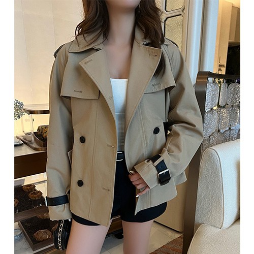 [홍콩명품,Christian Dior] 디올 25SS 로고 여성 카라 코트 자켓 (베이지), BM20368, TBG, 홍콩명품의류,구매대행,온라인명품