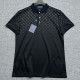 [홍콩명품.LOUIS VUITTON] 루이비통 25SS 로고 모노그램 그라데이션 카라 폴로 반팔 티셔츠 (블랙), BM20398, JQ, 홍콩명품의류,구매대행,온라인명품