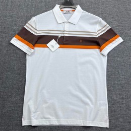 [홍콩명품.Hermes] 에르메스 25SS 로고 자수 카라 폴로 반팔 티셔츠 (2컬러), BM20402, JQ, 홍콩명품의류,구매대행,온라인명품