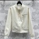 [홍콩명품.LOUIS VUITTON] 루이비통 25SS 로고 여성 모노그램 터틀넥 봄버 자켓 (아이보리), BM20588, GBG, 홍콩명품의류,구매대행,온라인명품