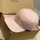 [홍콩명품,MIU MIU] 미우미우 25SS 로고 자수 볼캡 모자 (핑크), CA0334, 홍콩명품쇼핑몰,인터넷명품,온라인명품사이트,남자명품,해외직구