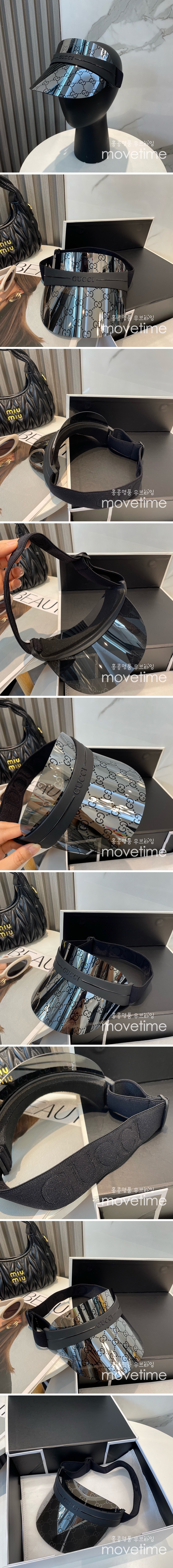 [홍콩명품.Gucci] 구찌 25SS 로고 GG수프림 썬바이저 (블랙), CA0338, 홍콩명품쇼핑몰,인터넷명품,온라인명품사이트,남자명품,해외직구