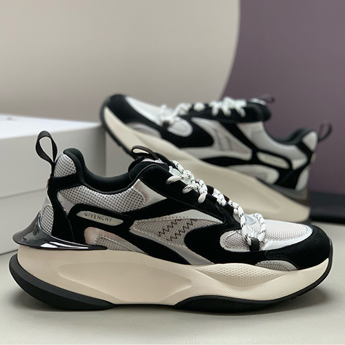 [홍콩명품.GIVENCHY] 지방시 25SS 로고 스니커즈 운동화 (블랙-그레이), SE4784, PMD, 명품스니커즈,운동화,구두,로퍼,하이탑,신발