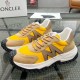 [홍콩명품.MONCLER] 몽클레어 25SS 로고 레더 가죽 스니커즈 운동화 (노랑), SE4901, S2, 명품스니커즈,운동화,구두,로퍼,하이탑,신발