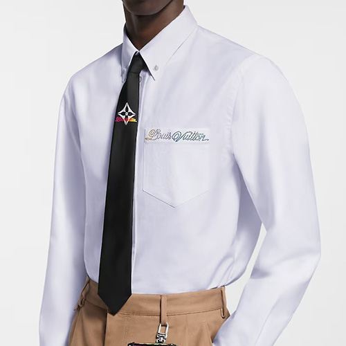 [홍콩명품.LOUIS VUITTON] 루이비통 25SS 로고 남방 셔츠 1AGTQ5 (화이트), BM20617, JU, 홍콩명품의류,구매대행,온라인명품