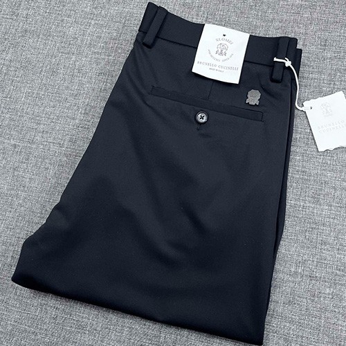 [홍콩명품.Brunello Cucinelli ] 브루넬로 쿠치넬리 25SS 로고 팬츠 바지 (2컬러), BM20628, JQ, 홍콩명품의류,구매대행,온라인명품
