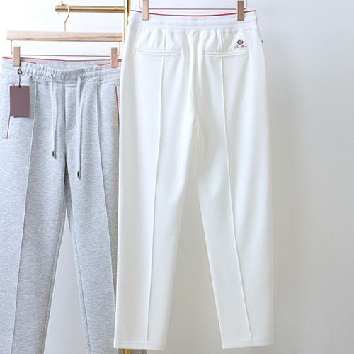 [홍콩명품.Loro Piana] 로로피아나 25SS 로고 자수 조거 팬츠 바지 (2컬러), BM20643, G5, 홍콩명품의류,구매대행,온라인명품