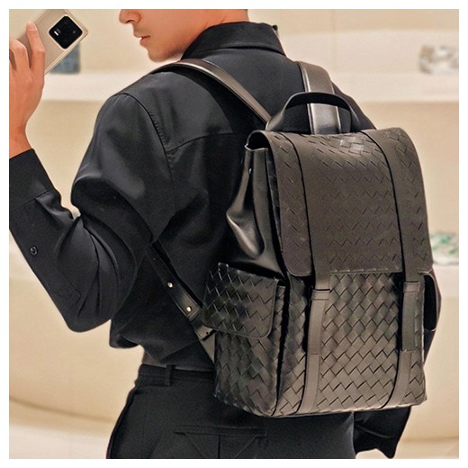 [홍콩명품.BOTTEGA VENETA] 보테가베네타 25SS 로고 인트레치아토 Back To School 백팩 (블랙), BGM4744, BDA, 홍콩명품가방,명품쇼핑몰,크로스백,핸드백,구매대행
