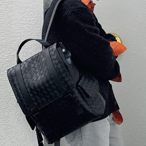 [홍콩명품.BOTTEGA VENETA] 보테가베네타 25SS 로고 인트레치아토 Back To School 백팩 (블랙), BGM4745, BDA, 홍콩명품가방,명품쇼핑몰,크로스백,핸드백,구매대행