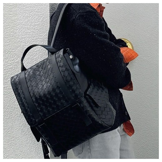 [홍콩명품.BOTTEGA VENETA] 보테가베네타 25SS 로고 인트레치아토 Back To School 백팩 (블랙), BGM4745, BDA, 홍콩명품가방,명품쇼핑몰,크로스백,핸드백,구매대행