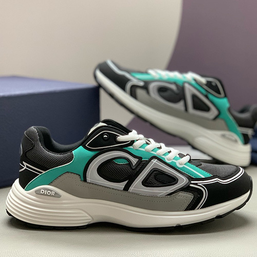 [홍콩명품,Christian Dior] 디올 25SS 로고 B30 스니커즈 운동화 (블랙-그레이), SE4911, PMD, 명품스니커즈,운동화,구두,로퍼,하이탑,신발
