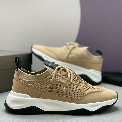 [홍콩명품.BERLUTI] 벨루티 25SS 로고 스니커즈 운동화 (베이지), SE4914, PMD, 명품스니커즈,운동화,구두,로퍼,하이탑,신발