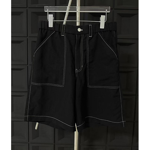 [명품레플리카,PRADA] 프라다 25SS 삼각로고 데님 쇼츠 반바지 (블랙), BM20854, X2, 홍콩명품의류,구매대행,온라인명품