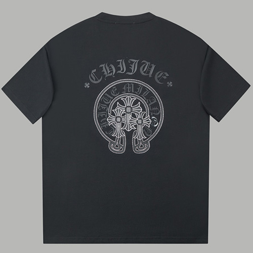 [홍콩명품.Chrome Hearts] 크롬하츠 25SS 로고 코튼 반팔 티셔츠 (4컬러), BM20998, JU, 홍콩명품의류,구매대행,온라인명품