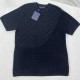 [홍콩명품.LOUIS VUITTON] 루이비통 25SS 로고 모노그램 니트 반팔 티셔츠 (블랙), BM21007, JU, 홍콩명품의류,구매대행,온라인명품
