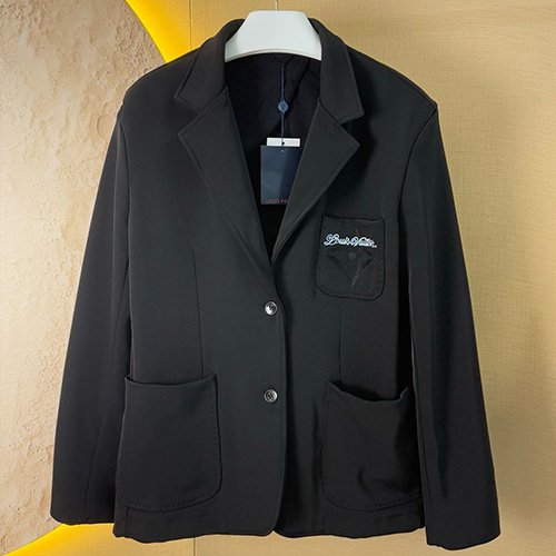 [홍콩명품.LOUIS VUITTON] 루이비통 25SS 로고 자수 정장 수트 자켓 (블랙), BM21025, JU, 홍콩명품의류,구매대행,온라인명품