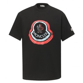 [홍콩명품.MONCLER] 몽클레어 25SS 로고 그래픽 프린트 반팔 티셔츠 (2컬러), BM21070, S1F, 홍콩명품의류,구매대행,온라인명품