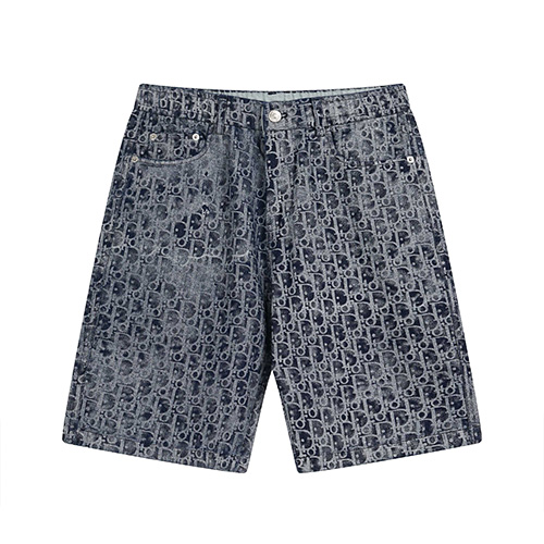 [홍콩명품,Christian Dior] 디올 25SS 로고 오블리크 데님 쇼츠 반바지, BM21084, S1F, 홍콩명품의류,구매대행,온라인명품