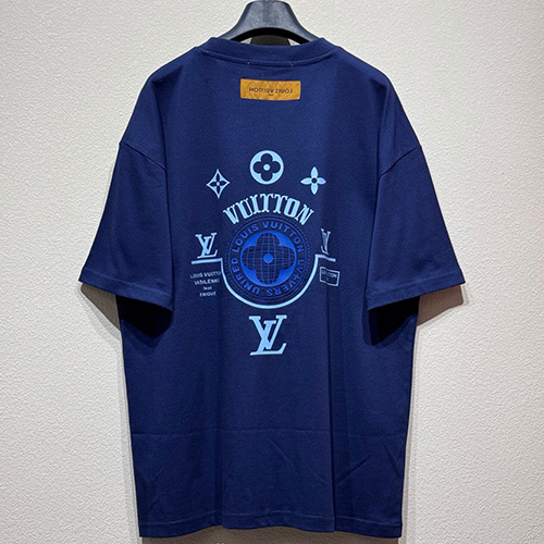 [명품레플리카.LOUIS VUITTON] 루이비통 25SS 로고 프린트 반팔 티셔츠 (4컬러), BM21187, KB, 홍콩명품의류,구매대행,온라인명품