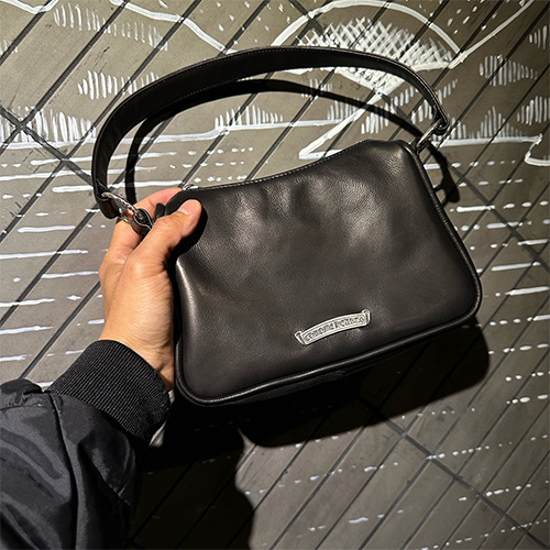 [홍콩명품.Chrome Hearts] 크롬하츠 25SS 로고 NUGGET 레더 가죽 크로스백, BGM4972, BUBU, 홍콩명품가방,명품쇼핑몰,크로스백,핸드백,구매대행