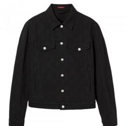 [홍콩명품.Gucci] 구찌 25SS 로고 GG수프림 데님 자켓 + 데님 팬츠 진 청바지 상하의 세트 (블랙), BM21637, JU, 홍콩명품가방,명품쇼핑몰,크로스백,핸드백,구매대행
