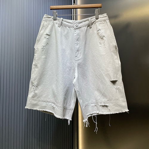 [홍콩명품.BALENCIAGA] 발렌시아가 25SS 로고 빈티지 데님 쇼츠 반바지, BM21658, KK, 홍콩명품가방,명품쇼핑몰,크로스백,핸드백,구매대행