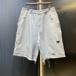 [홍콩명품.BALENCIAGA] 발렌시아가 25SS 로고 빈티지 데님 쇼츠 반바지, BM21658, KK, 홍콩명품가방,명품쇼핑몰,크로스백,핸드백,구매대행
