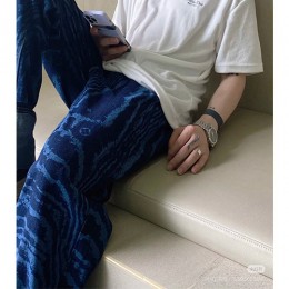 [홍콩명품.LOUIS VUITTON] 루이비통 25SS 로고 패턴 데님 팬츠 진 청바지, BM21706, JL, 레플리카의류,미러급사이트