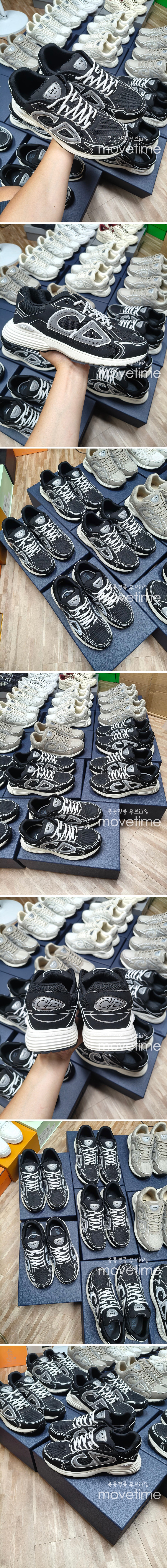 [홍콩명품,Christian Dior] 디올 25SS 로고 B30 스니커즈 운동화 (블랙), SE5379, ALW, 명품스니커즈,운동화,구두,로퍼,하이탑,신발