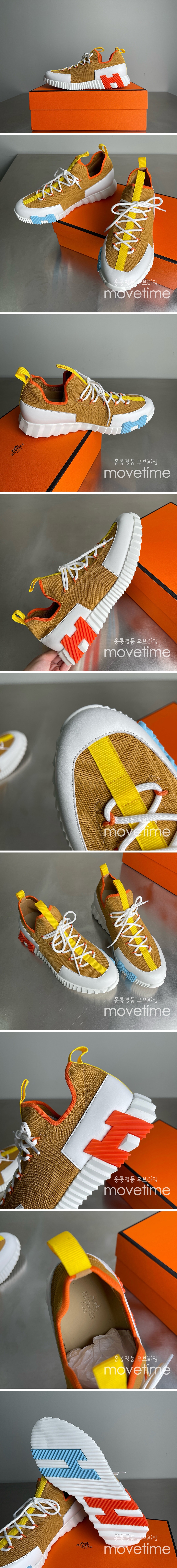 [홍콩명품.Hermes] 에르메스 25SS 로고 LIFT 스니커즈 운동화 (카라멜), SE5392, ALW, 명품스니커즈,운동화,구두,로퍼,하이탑,신발