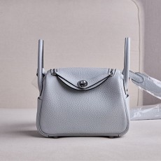 [홍콩명품.Hermes] 에르메스 25SS 로고 Lindy 2.0 20 토트백 핸드백 (그레이-은장), BGM5059, BDA, 홍콩명품가방,명품쇼핑몰,크로스백,핸드백,구매대행