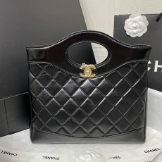 [홍콩명품.CHANEL] 샤넬 25SS 로고 카프스킨 미니 샤넬 31백 토트백 겸 금장체인 숄더백 크로스백 AS4133 (블랙-금장), BGM5114, BDA, 홍콩명품가방,명품쇼핑몰,크로스백,핸드백,구매대행