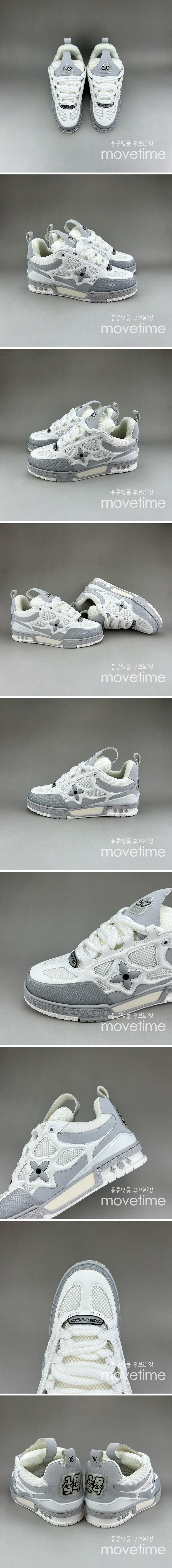 [홍콩명품.LOUIS VUITTON] 루이비통 25SS 로고 SKATE 스니커즈 운동화 (화이트), SE5442, S3, 명품스니커즈,운동화,구두,로퍼,하이탑,신발