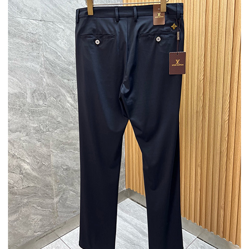 [홍콩명품.LOUIS VUITTON] 루이비통 25SS 로고 모노그램 정장 팬츠 바지 (블랙), BM21996, 레플리카의류,미러급사이트