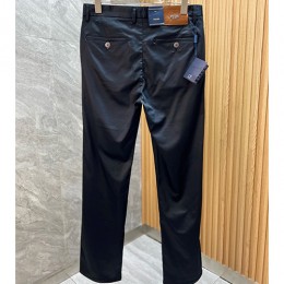 [홍콩명품,PRADA] 프라다 25SS 로고 면 팬츠 바지 (블랙), BM21997, 레플리카의류,미러급사이트