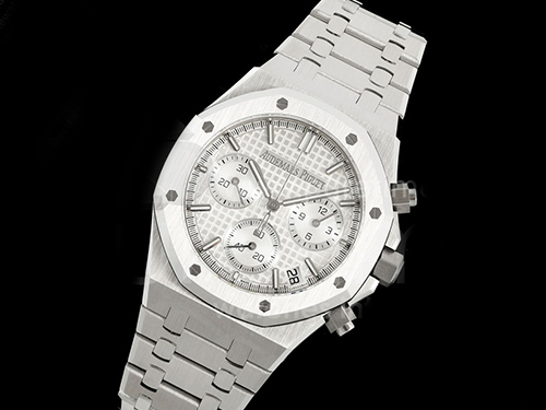 [홍콩명품시계.AUDEMARS PIGUET] 오데마피게 로얄오크 크로노 26240 41mm 화이트 다이얼