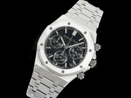 [홍콩명품시계.AUDEMARS PIGUET] 오데마피게 로얄오크 크로노 26240 41mm 블랙 다이얼