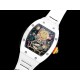 [홍콩명품시계.RICHARD MILLE] 리차드밀레 RM88 투어빌론 화이트 세라믹 스마일 다이얼 화이트 스트랩