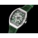 [홍콩명품시계.FRANCK MULLER] 프랑크뮬러 뱅가드 V45 실버 드래곤 그린 다이얼