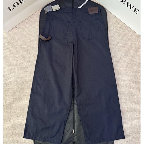 [홍콩명품.LOEWE] 로에베 25SS 로고 오버핏 팬츠 바지 (네이비), BM22125, JL, 레플리카의류,미러급사이트
