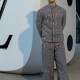 [가격문의][홍콩명품.LOUIS VUITTON] 루이비통 25SS 로고 패턴 라운드넥 자켓 + 팬츠 바지 상하의 세트, BM22126, JL, 레플리카의류,미러급사이트