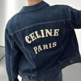 [가격문의][홍콩명품.CELINE] 셀린느 25SS 로고 데님 자켓, BM22129, JL, 레플리카의류,미러급사이트