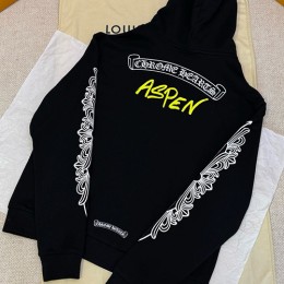 [가격문의][홍콩명품.Chrome Hearts] 크롬하츠 25SS 로고 그래픽 프린트 후드 집업  자켓 (블랙), BM22130, JL, 레플리카의류,미러급사이트