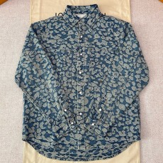 [홍콩명품.LOUIS VUITTON] 루이비통 25SS 로고 NIGO 콜라보 데님 남방 셔츠, BM22143, JL, 레플리카의류,미러급사이트