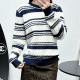 [홍콩명품,Christian Dior] 디올 25SS 로고 여성 스트라이프 니트 스웨터 (화이트), BM22150, JL, 레플리카의류,미러급사이트